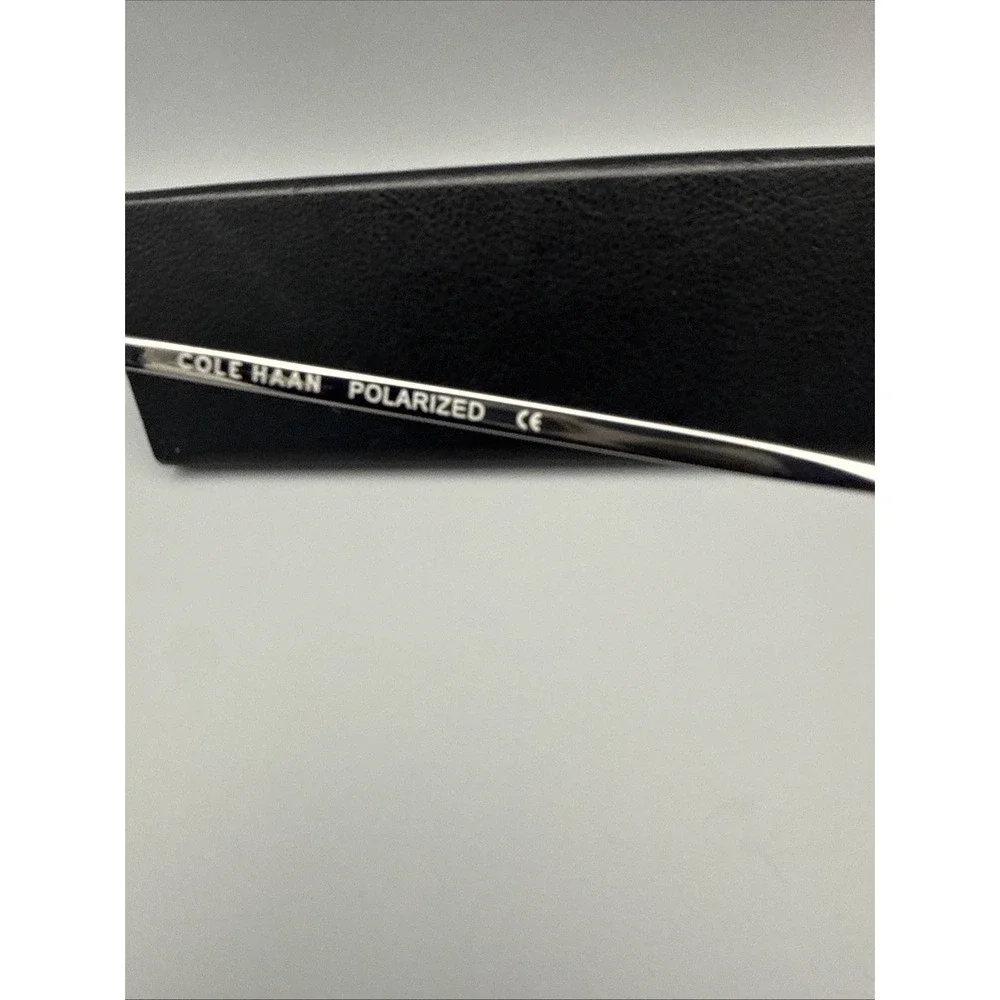 Cole Haan Authentic Polarized Sunglasses CH9036 Silver Frame-Gray Lens 61-13-140